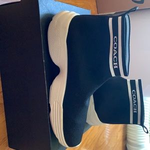 Coach Knit sock sneakers